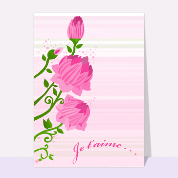 Je t aime en rose