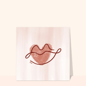 Bisous du bout des lèvres