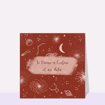 Je t`aime à l`infini et au delà