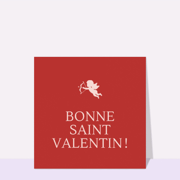 Bonne Saint Valentin et Cupidon