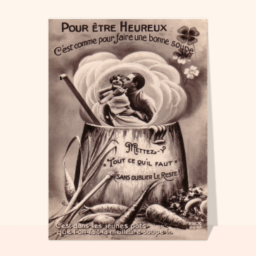 Recette pour être heureux