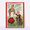 Cartes anciennes Saint Valentin pour votre texte