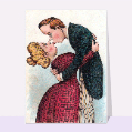 Cartes anciennes Saint Valentin pour votre texte