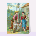 Cartes anciennes Saint Valentin pour votre texte