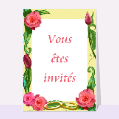 invitations de mariage pour votre texte