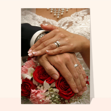 Faire-part mariage et bagues