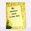 Cartes remerciement mariage pour votre texte