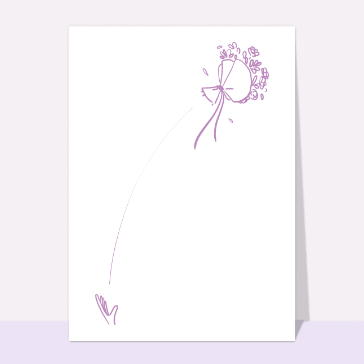 Le jeté du bouquet