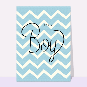 Naissances : Faire-part naissance it's a boy