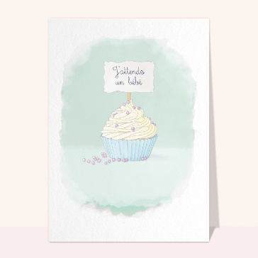 Cupcake j'attends un bébé