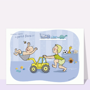 Livraison de petit frère