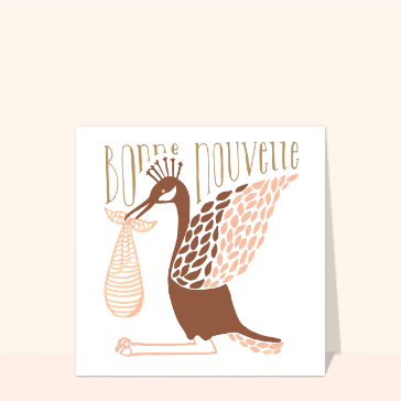 Bonne nouvelle un bébé arrive