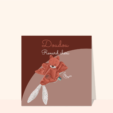 Doudou renard