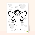 cartes coloriages pour votre texte
