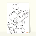 cartes coloriages pour votre texte