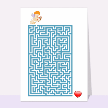Labyrinthe cupidon amoureux