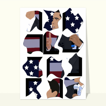 Puzzle Obama cartes puzzles