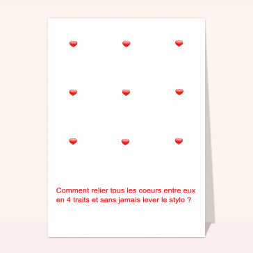 Enigme des 9 coeurs
