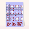 cartes des mots pour jouer pour votre texte