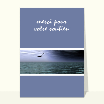 Remerciements pour votre soutien