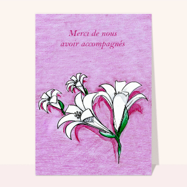 Fleurs blanches sur un fond au crayon de couleur