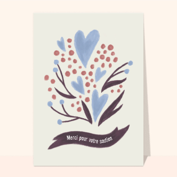 Arbre d'amour merci condoléances