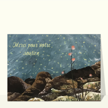 Merci pour votre soutien