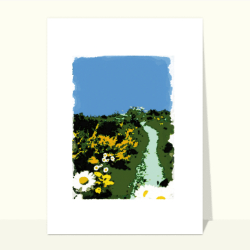 Peinture de chemin