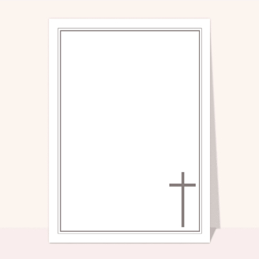 Croix épuré