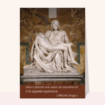 Espérance soeur du souvenir