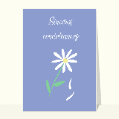 Cartes condoléances fleurs pour votre texte