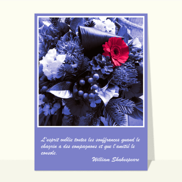 L'esprit oublie toutes les souffrances