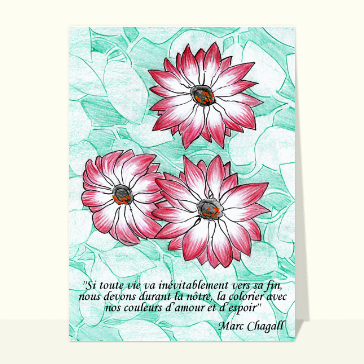 Colorier la vie avec nos couleurs d’amour et d’espoir