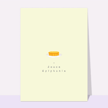 Douce épiphanie et bonne galette
