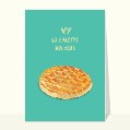 cartes épiphanie et galette des rois pour votre texte