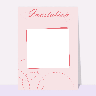 carte de baptême : Invitation baptême personnalisable fille