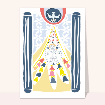 Religieux, saints et fêtes diverses : Dessin de Pâques religieux