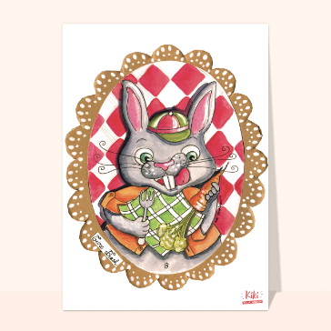 Lapin gourmand de Pâques