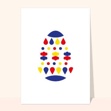 Joyeuses Pâques colorées