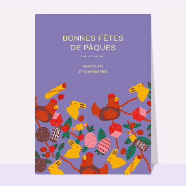 Meli-mélo de gourmandises de Pâques