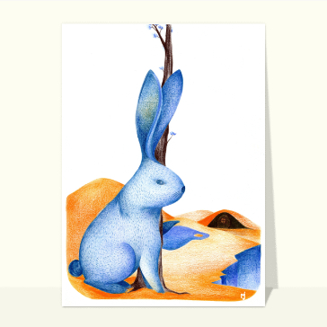 Lapin poétique pour Pâques