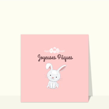 Petit lapin de Pâques