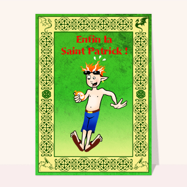 Carte Enfin la Saint Patrick