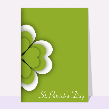 Carte Saint Patrick : Irlandais pour un jour