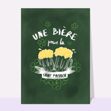 Religieux, saints et fêtes diverses : Une bière pour la Saint Patrick