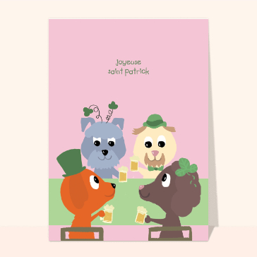 Ils trinquent pour une joyeuse St Patrick