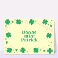 Cartes Saint Patrick pour votre texte