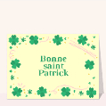 Cartes Saint Patrick pour votre texte