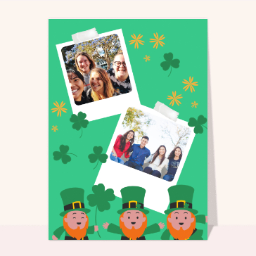Des polaroids pour la St Patrick