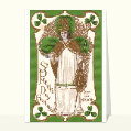 Cartes anciennes Saint Patrick pour votre texte